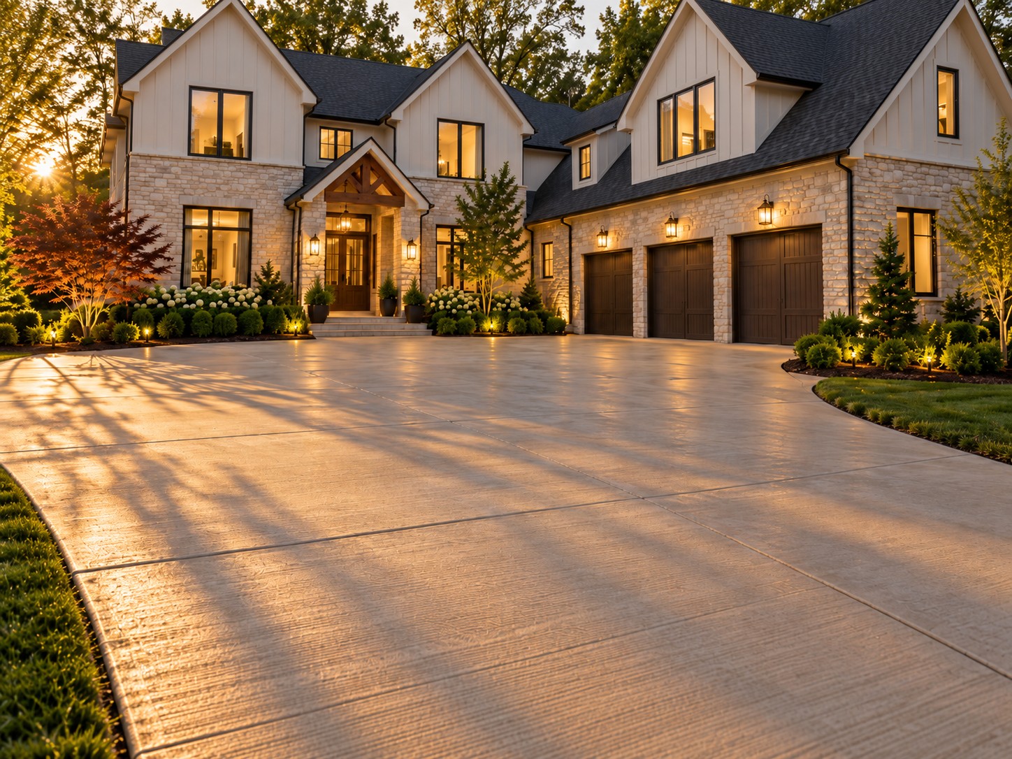 Driveways work by L.D. Williams Decorative Concrete